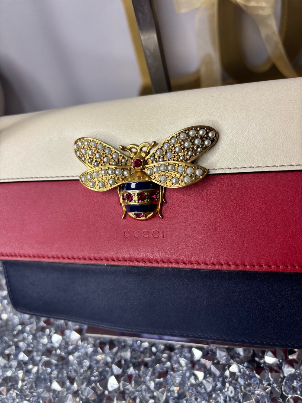 Gucci Queen Margaret Leather Mini Bag EUC - Picture 4 of 17